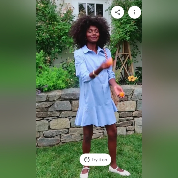 Tuckernuck Callahan Chambray Shirt Dress - Picture 7 of 10